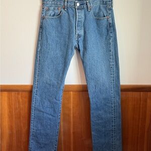 Levis 501 Blue Jeans